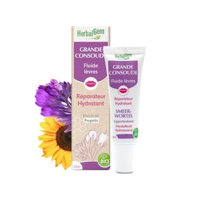 Afbeelding van Herbalgem Balsem Lip Smeerwortel Bio 10ml