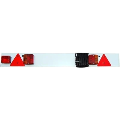 Afbeelding van LAS Verlichtingsset 7 polig Remlicht, Knipperlicht, Achterlicht, Reflector, Mistachterlicht, Kentekenverlichting Achter