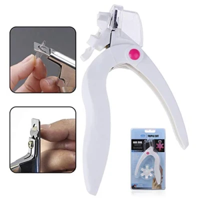 Afbeelding van Valse Nail Tip Cutter, Acryl Nep Clipper Roestvrij Staal Nageltips Nagel Trimmer Art Manicure Gereedschap Nagelknipper