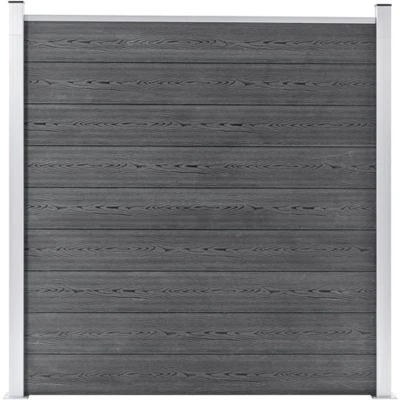 Afbeelding van Schutting 180x186 cm HKC grijs