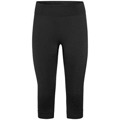 Afbeelding van Ondergoed Odlo Women Bl Bottom 3/4 Performance Warm Eco Black New Graphite Grey M
