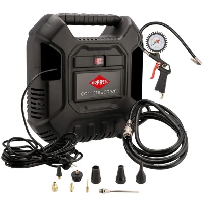Afbeelding van Olievrije compressor HLO 180 8 bar 150 l/min met accessoires