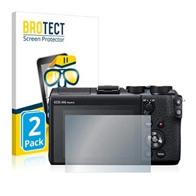 Afbeelding van BROTECT Screenprotector voor Canon EOS M6 Mark II Folie Beschermfolie transparant (2 Stuks)