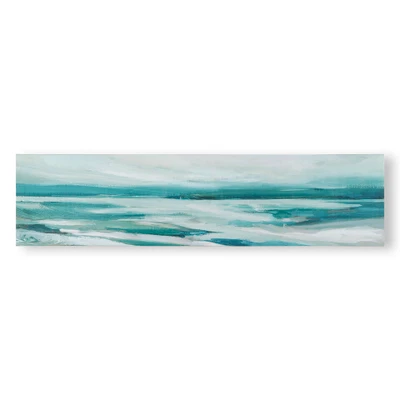 Afbeelding van Art for the Home Canvas Abstracte Kust 30x120 cm