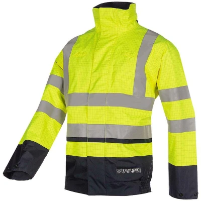 Afbeelding van Sioen 9396 Jibou jas Geel / blauw, maat EEL