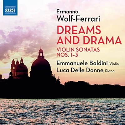Afbeelding van Emmanuele Baldini Luca Delle Donne Dreams And Drama Violin Sonatas 1 3 (CD)