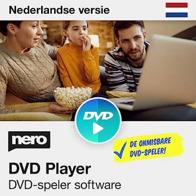 Afbeelding van Nero DVD speler Software Media Playback DVD&#039;s afspelen Windows 11 / 10 8 7 (Onbeperkte licentie)