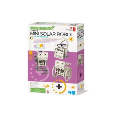 Afbeelding van 4m bouwset mini robot solaire 3 en 1