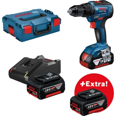 Afbeelding van Bosch Blauw GSR 18V 55 Professional Accuschroefboormachine 3x 5,0 ah accu Set L Boxx 0615990L8D