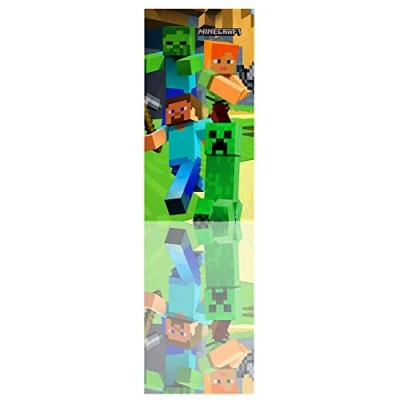 Afbeelding van Minecraft Strandlaken Danger 70 x 140 cm Katoen