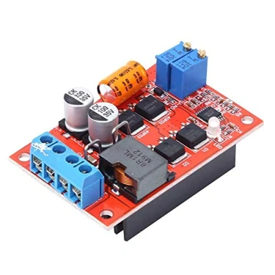 Afbeelding van Zonnepaneelregelaar, MPPT Zonnepaneelregelaar Zonne batterij laadregelaar 5A DC 8 28V ingang spanning 5 26V continu variabele transmissie