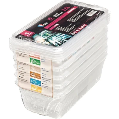Afbeelding van Matfer Bourgeat Modulus zware uitvoering GN 1/3 voedseldoos 150mm (5 stuks)