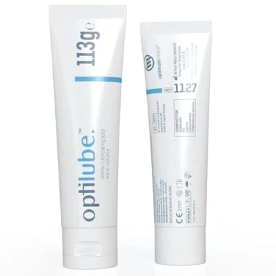 Afbeelding van OptiLube Tubes Steriele glijmiddel in 5g, 42g, 82g en 113g Tubes, wateroplosbaar met makkelijk te gebruiken Flip Cap (113g Tube Doos van 1)