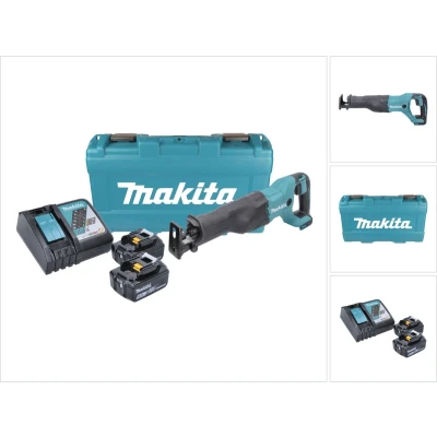 Afbeelding van Makita DJR 186 RTK accu reciprozaag 18 V + 2x 5.0 Ah lader koffer