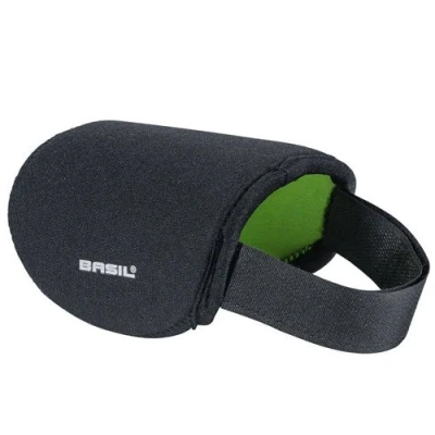 Afbeelding van Neopreen hoes Basil voor aansluiting Shimano Steps / Yamaha frameaccu zwart