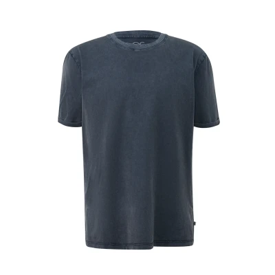 Afbeelding van Q/S by s.Oliver regular T shirt donkerblauw
