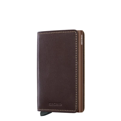 Afbeelding van Secrid Slimwallet chocolate pasjeshouder