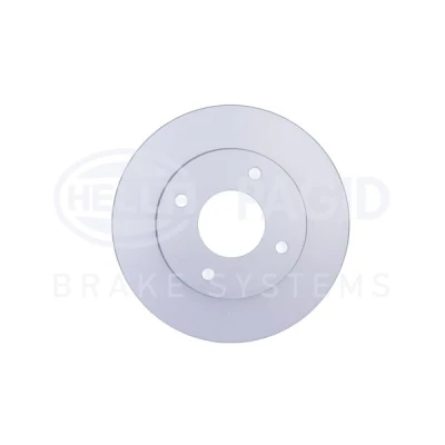 Afbeelding van HELLA PAGID 8DD 355 111 511 Remschijf 54348PRO Gecoat 256mm 24mm Buiten geventileerd voor o.a. MITSUBISHI / SMART