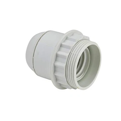 Afbeelding van Debflex 712690 lamphouder E27 CHEM 1/2 schroefdraad met ring D58 mm aansluiting 10 wit
