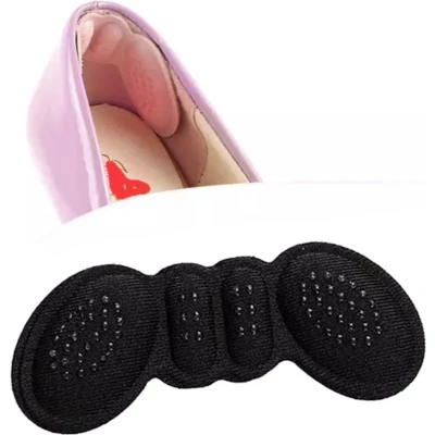 Afbeelding van PRO Deals Hielzooltjes Type 3 Premium Hielbeschermers Anti slip Kleur Zwart Schoenmaat Universeel Hiel beschermers Hielkussens