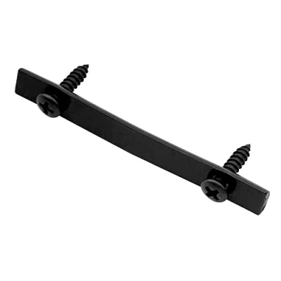 Afbeelding van Musiclily Pro 45mm Messing Snaargeleider String Retainer Bar voor Dubbel Locking Tremolo Brug Systeem, Zwart