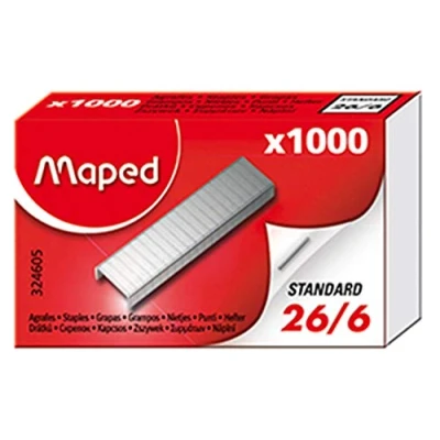 Afbeelding van Maped Nietjes 26/6, Doos Van 1.000