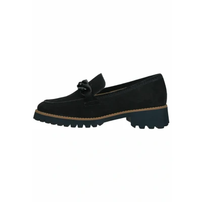 Afbeelding van ara Instappers, Dames, Maat: 40, Blau Veloursleer