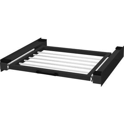 Afbeelding van Tussenframe met waslijn 60,5x54,5 cm Wit staal ML Design