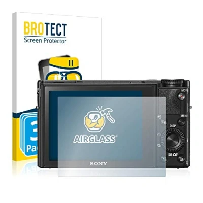 Afbeelding van BROTECT Screenprotector voor Sony Cyber Shot DSC RX100 V Folie Beschermfolie Beschermglas transparant (3 Stuks)