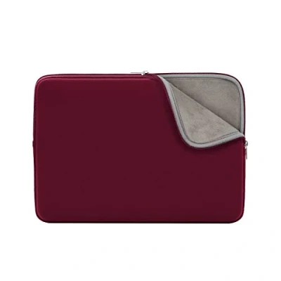 Afbeelding van RAINYEAR 14 Inch Laptop Sleeve Bag Beschermhoes Cover Case Tas Compatibel voor Notebook Chromebook Tablet Computer (Rood, Bijgewerkte Versie)