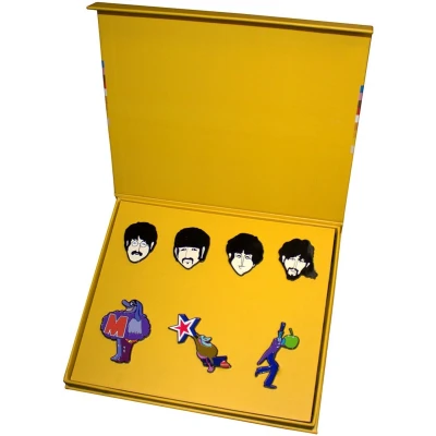 Afbeelding van The Beatles Yellow Submarine Characters Pin Multicolours