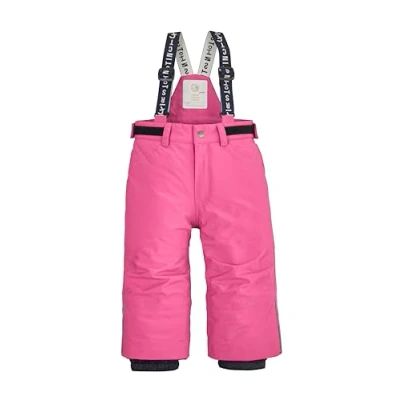 Afbeelding van first instinct by killtec FISW 33 MNS SKI PNTS Skibroek, uniseks, functionele broek met bandjes en sneeuwvanger, fuchsia,