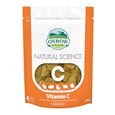 Afbeelding van Oxbow Natural Science Small Animal Gerbil Hamster Vitamin C Supplement 60 count