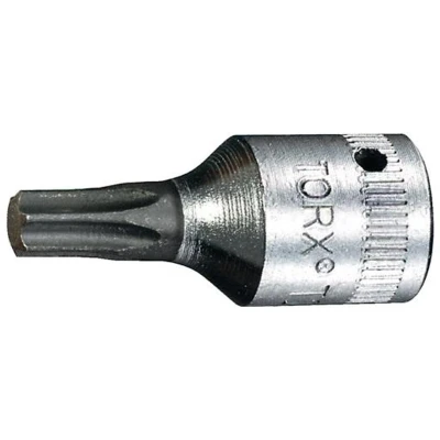 Afbeelding van Stahlwille Dopsleutelbit 1/4 inch TX T9 lengte 28 mm 1 stuk 01350009