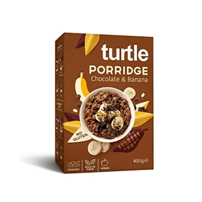 Afbeelding van Turtle Porridge Chocolate &amp; Banana 400g