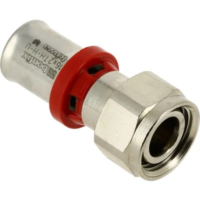 Afbeelding van Bonfix Alu pers 2 delige koppeling 1/2&quot;x16mm