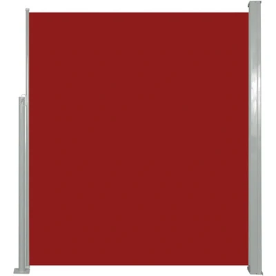 Afbeelding van Windscherm uittrekbaar 160x500 cm rood