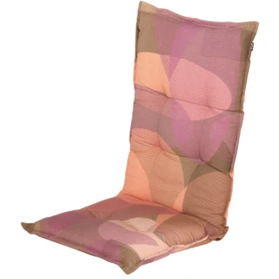 Afbeelding van Hartman Tuinkussen Hoge Rug 123 X 50 10 Milan Fuchsia Paars Tuinkussens