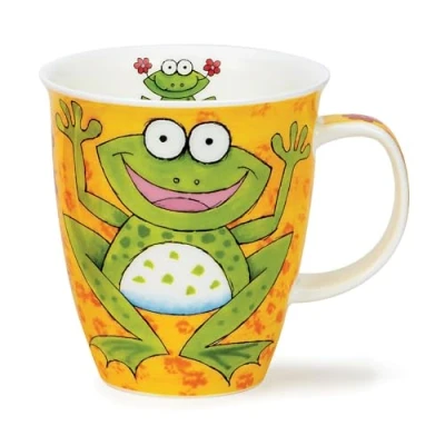 Afbeelding van Dunoon Nevis Fine Bone China Mok Kikkers