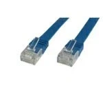 Afbeelding van Microconnect V UTP601B FLAT netwerkkabel 1 m Cat6 Blauw