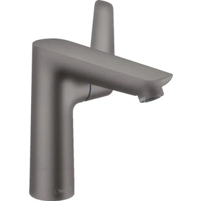 Afbeelding van Hansgrohe Talis E Wastafelmengkraan 11,9.17,9.15,6 cm Brushed Black Chrome