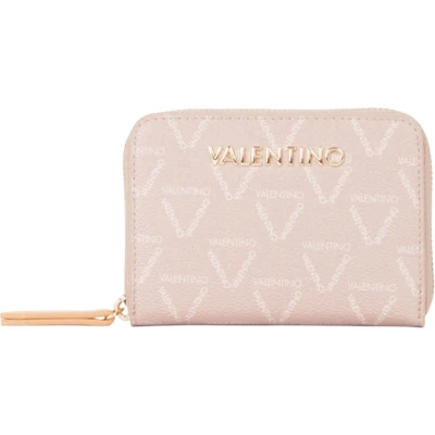 Afbeelding van VALENTINO Portemonnee Lady Re Zip Around Wallet Natur / Multicolor Taupe