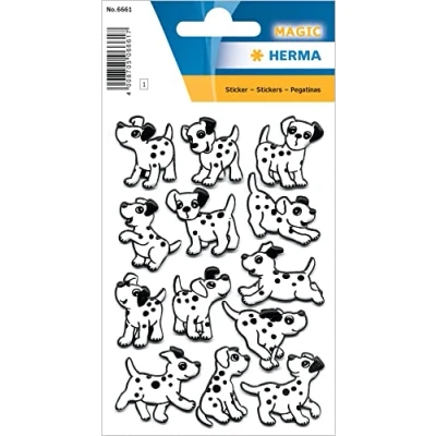 Afbeelding van 10x Herma Stickers dalmatiner, Foam