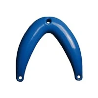 Afbeelding van Kopleguaan 52x51cm blauw
