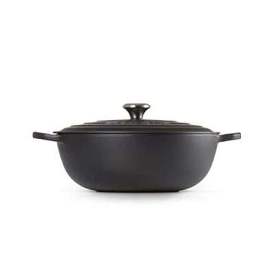 Afbeelding van Braadpan Le Creuset Marmite Mat Zwart 32 cm