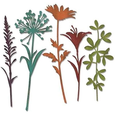 Afbeelding van U horizon Mooie bloemen snijden matrijzen, doe het zelf scrapbooking metalen embossing stencil sjabloon mal voor album papier kaart kunst ambacht (mooie bloemen)