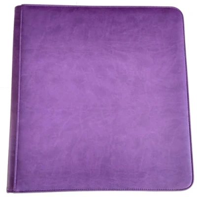 Afbeelding van Docsmagic.de Pro Player 12 Pocket Playset Zip Album Purple 480 Card Binder MTG PKM YGO