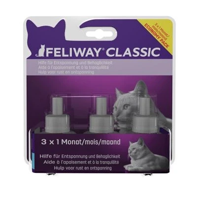 Afbeelding van Feliway Classic navulling 3 x 48 ml