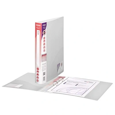 Afbeelding van Snopake A4 2 O Ring 25mm RingBinder Helder [Pack van 10] Ref: 10183
