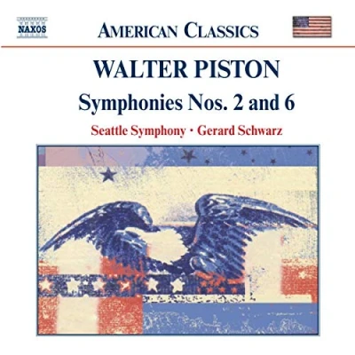 Afbeelding van Seattle Symphony Orchestra Piston: Symphonies 2 &amp; 6 (CD)